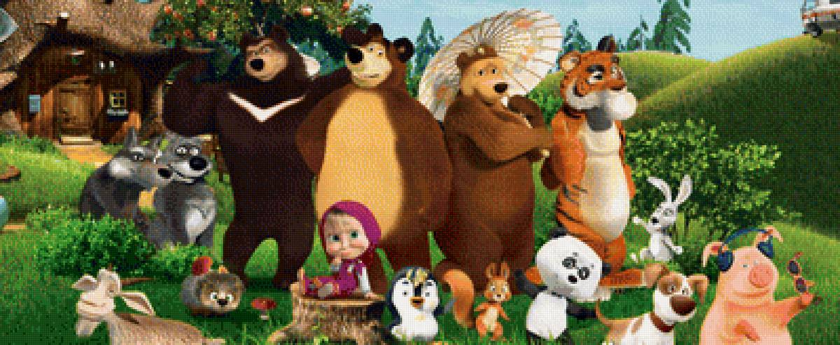 Маша и медведь - предпросмотр