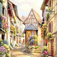 Итальянский дворик