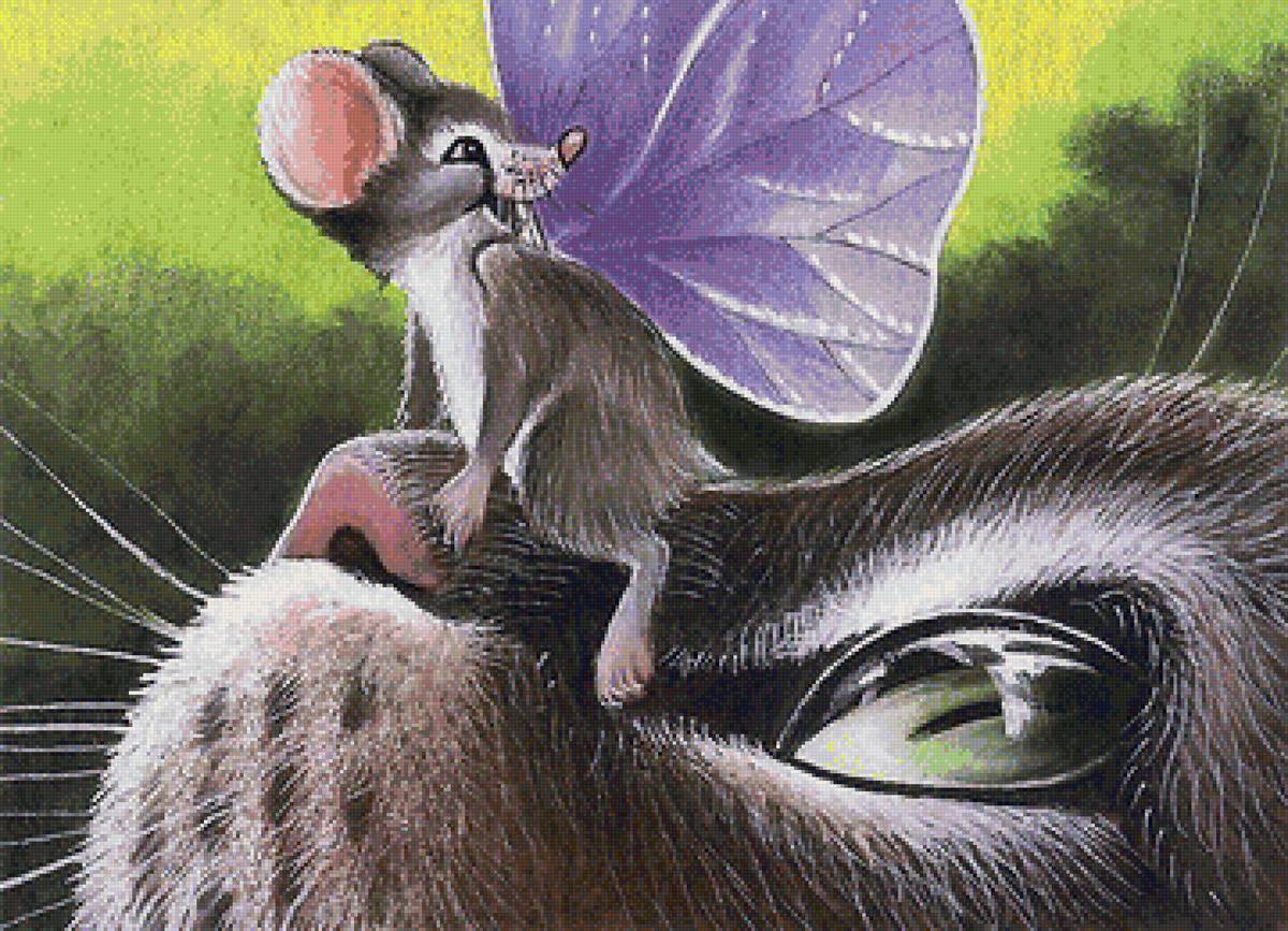 кот и мышь - кот - предпросмотр