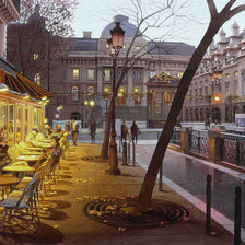 Схема вышивки «По картине Терри Дюваля»