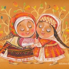 Схема вышивки «Україночки»