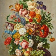 Схема вышивки «натюрморт»