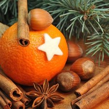 Схема вышивки «Мандарин»