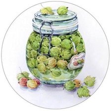 Схема вышивки «Варенье из крыжовника»