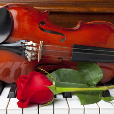 Схема вышивки «скрипка»