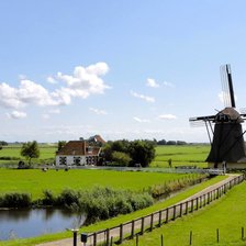 Схема вышивки «Голландия»