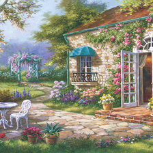 Схема вышивки «природа»