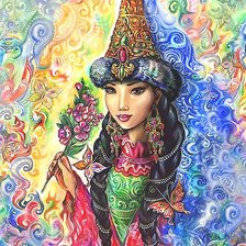 Схема вышивки «невеста»