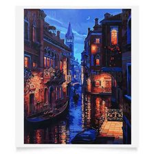 Схема вышивки «Ночная Венеция»