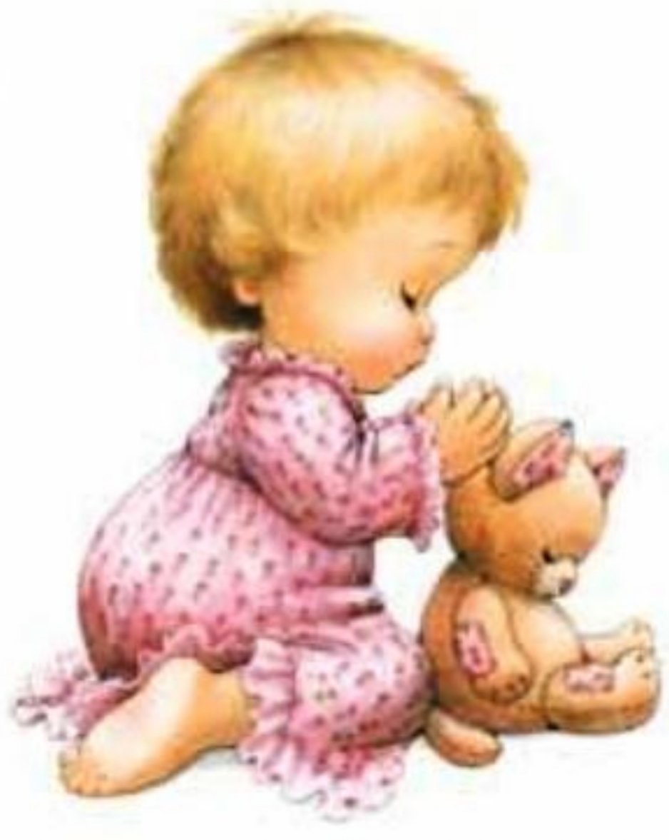 Любимая игрушка - картина - оригинал