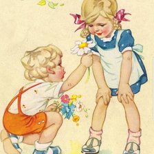 Схема вышивки «Открытка»