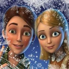 Схема вышивки «Кай и Герда»