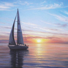 Схема вышивки «Худ.Сычев Алексей Владимирович»