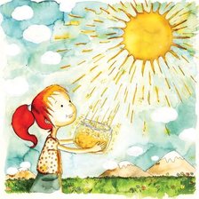 Схема вышивки «Солнечные лучики»