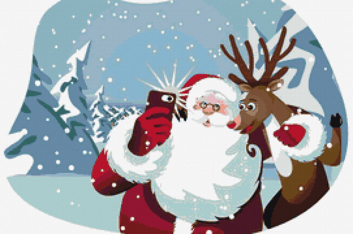 санта,зима - предпросмотр