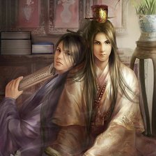 Схема вышивки «Юноши»