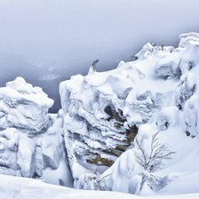 Схема вышивки «гора Полюд»