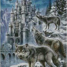 Схема вышивки «час волка»