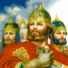 Схема вышивки «Богатыри»