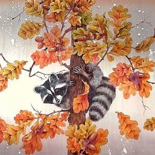 Схема вышивки «мир животных»