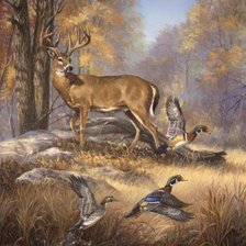 Схема вышивки «Лесной царь»