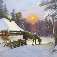 Схема вышивки «Худ. Соловьёв»