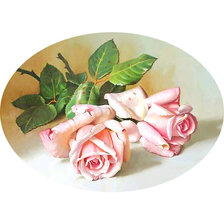 Схема вышивки «Серия "Розы".»