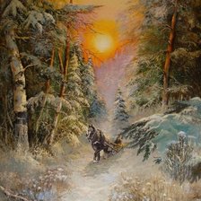 Схема вышивки «ПЕЙЗАЖ»