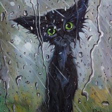 Схема вышивки «Печалька»