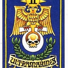 Схема вышивки «2 рота ультрамарины»