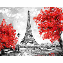 Схема вышивки «Париж»