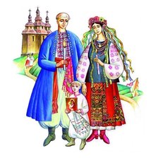 Схема вышивки «Семья»