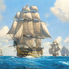 Схема вышивки «Худ. Джеф Хант»