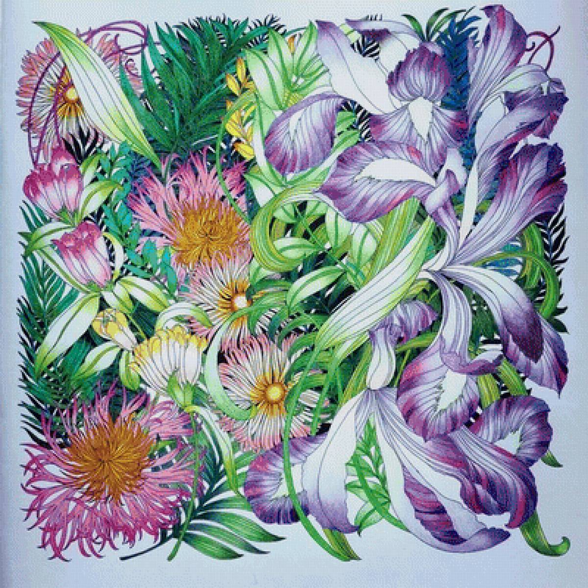 kvety-vankúš - предпросмотр