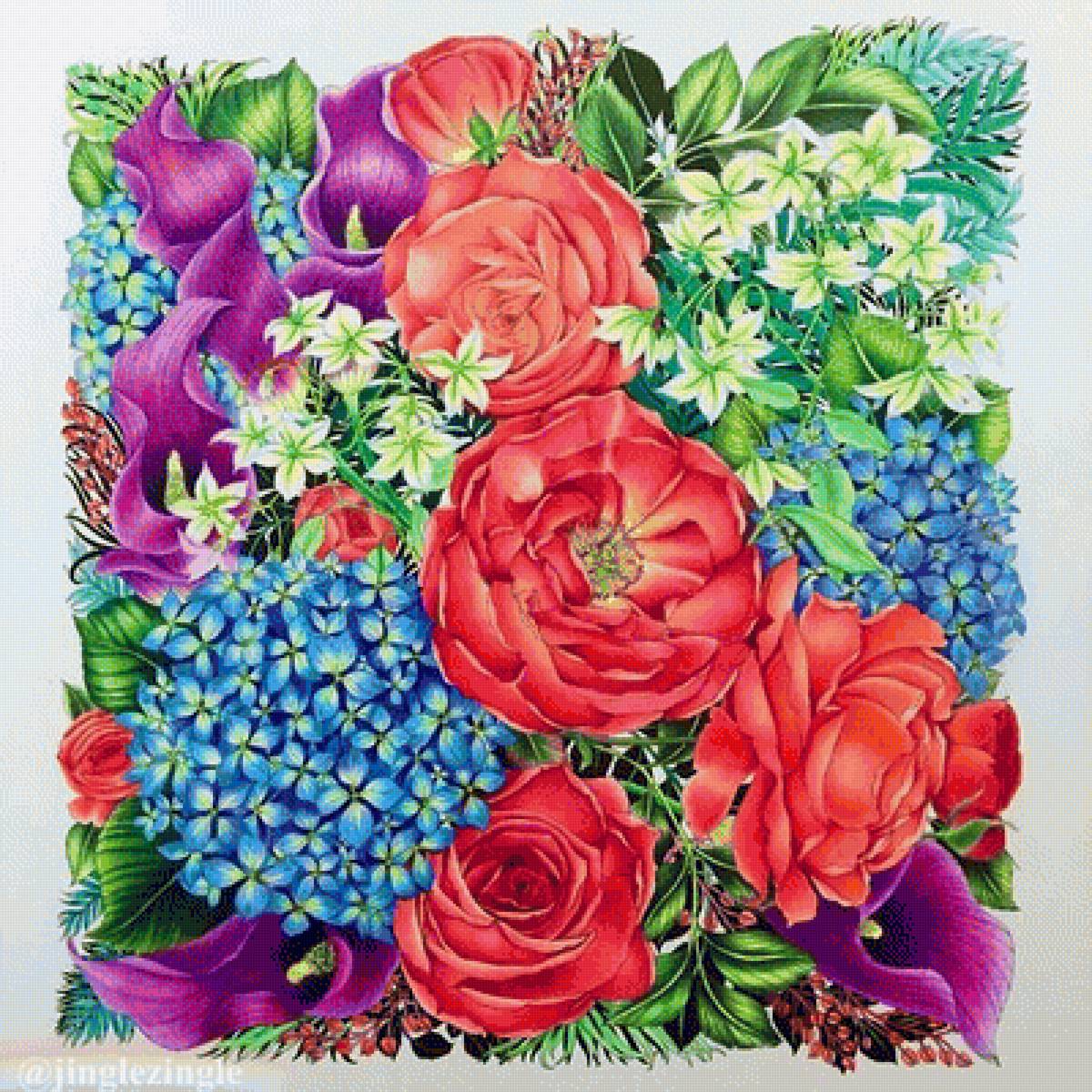 kvety-vankúš - предпросмотр