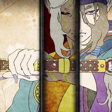 Схема вышивки «kusuriyuri»