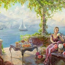 Схема вышивки «картина»