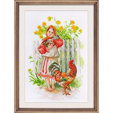 Схема вышивки «весной»