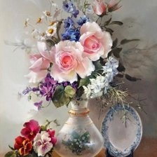 Схема вышивки «Букет»