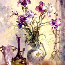 Схема вышивки «Цветы»