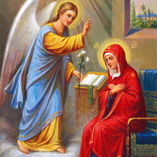 Схема вышивки «ангелы на небе1»