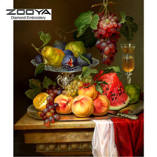 Схема вышивки «натюрморт»