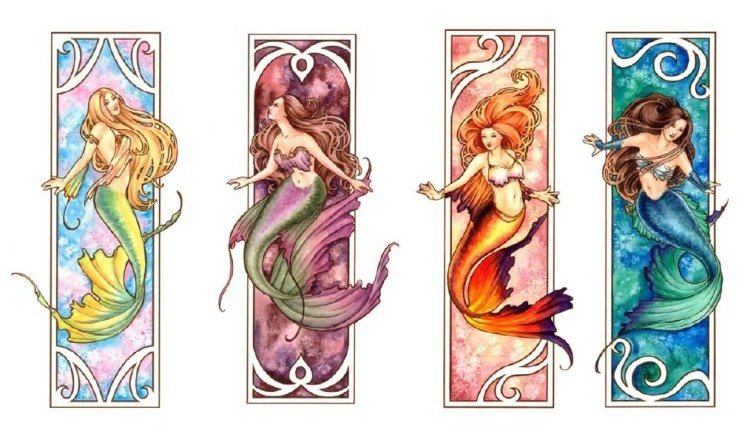 Русалки - русалки, стихии - оригинал