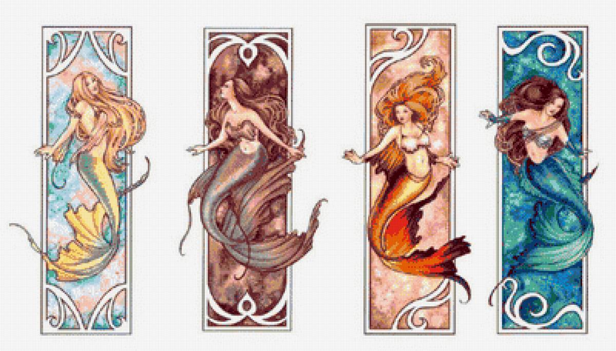 Русалки - русалки, стихии - предпросмотр