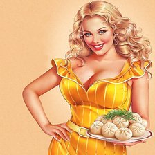 Схема вышивки «реклама»