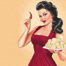 Схема вышивки «реклама»