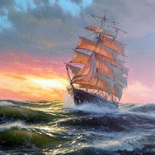 Схема вышивки «Худ. Марек Рузик»