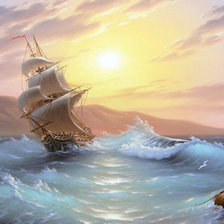 Схема вышивки «Худ. Сычёв Алексей Владимирович»