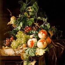 Схема вышивки «Натюрморт с фруктами»