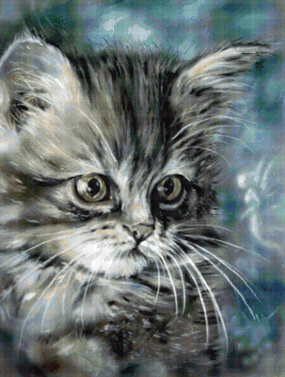 Котенок - картина - предпросмотр